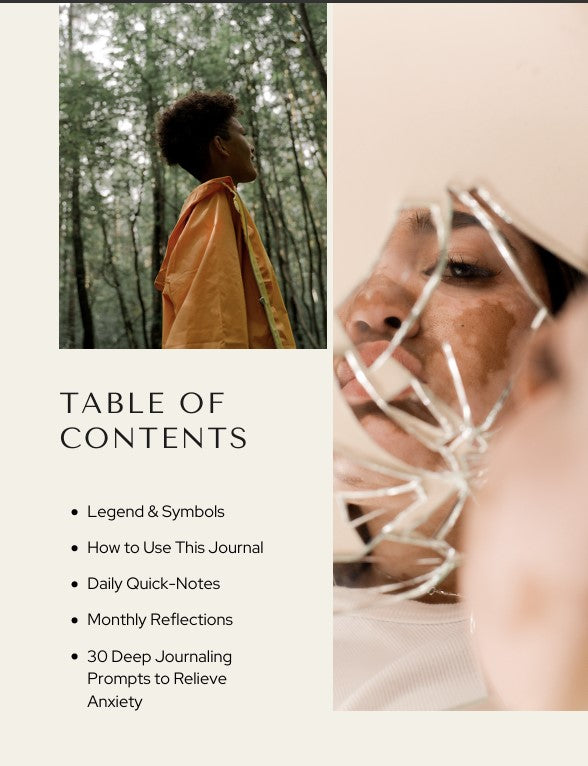 Mindful Moments - A Journal to help with Anxiety and Depression