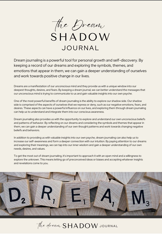 The Dream Shadow Journal