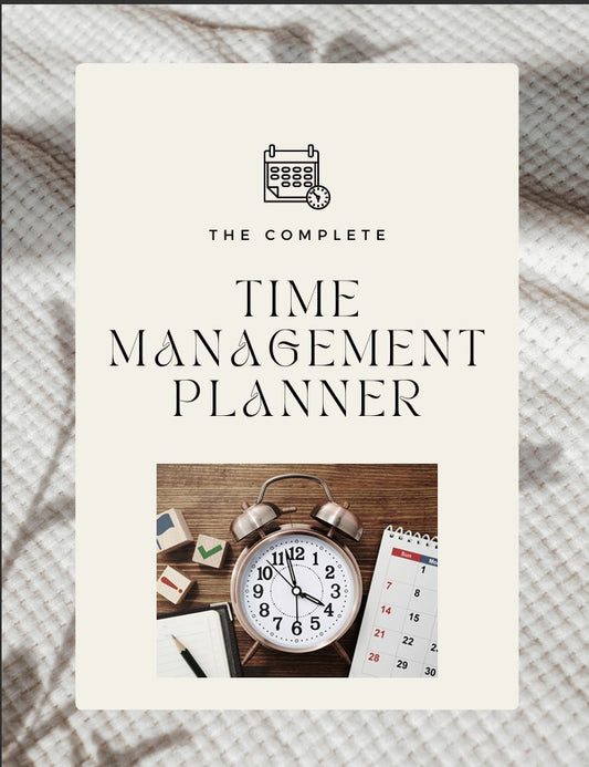 The Complete Time Management Planner