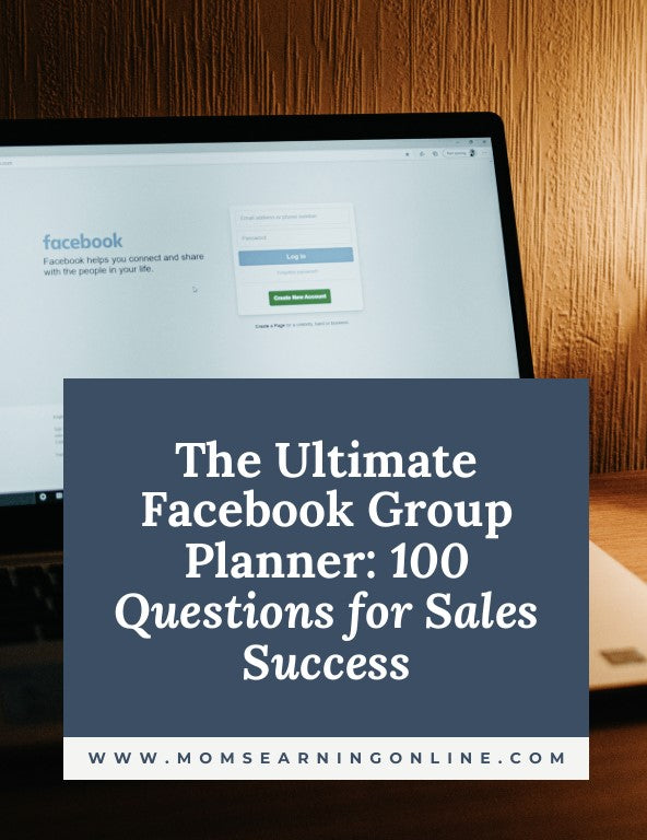 The Ultimate Facebook Group Planner: 100 Questions for Sale Success