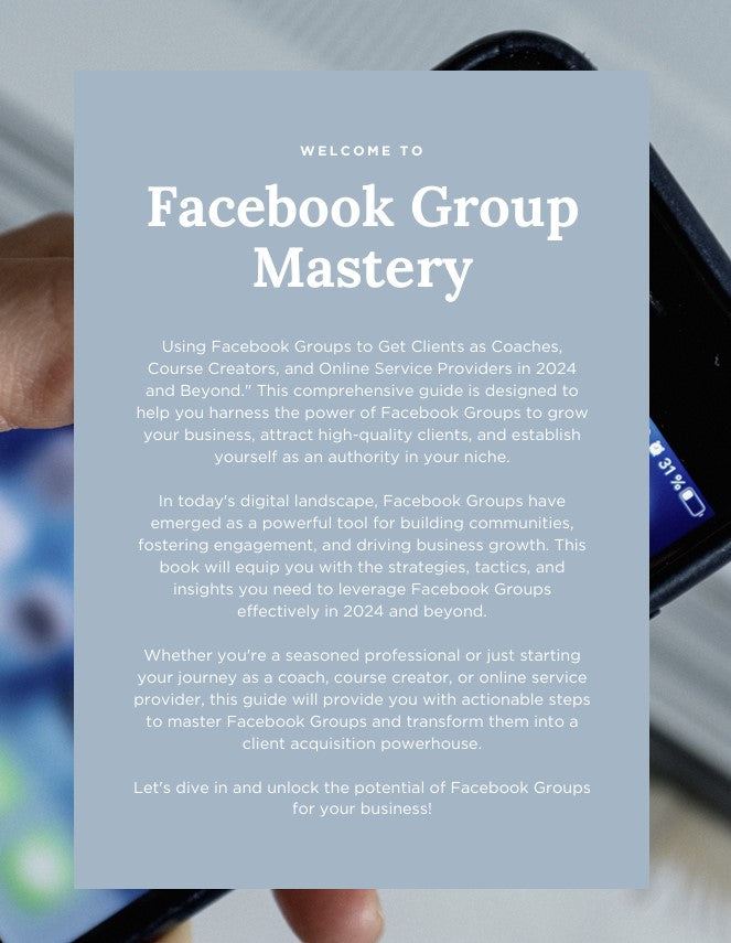 Facebook Mastery Guide